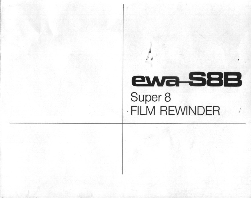 EWA Super 8 Rewinder