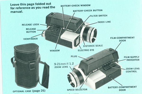 Kodak XL 55 Movie Camera Super 8 movie camera